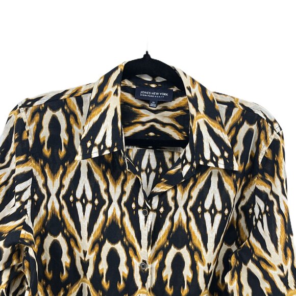 Jones New York Signature Women's Shirt – Size 1X – 100% Cotton - Picture 2 of 10